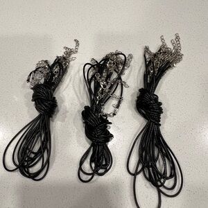 29 bulk 16” nylon necklaces